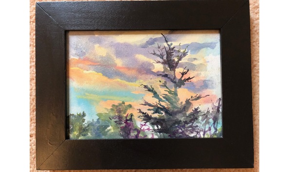 Big image sunset glow