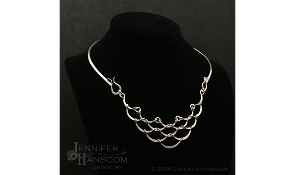 Big image hanscom   ripple cascade neckpiece