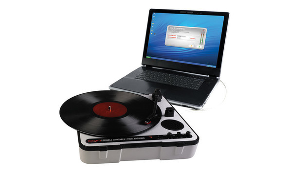 Big image ion portable usb turntable