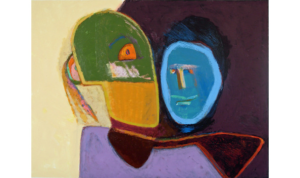 Big image david estey two faced 2011 18  x 24 