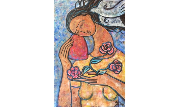 Big image kathryn oliver  music above  24x36