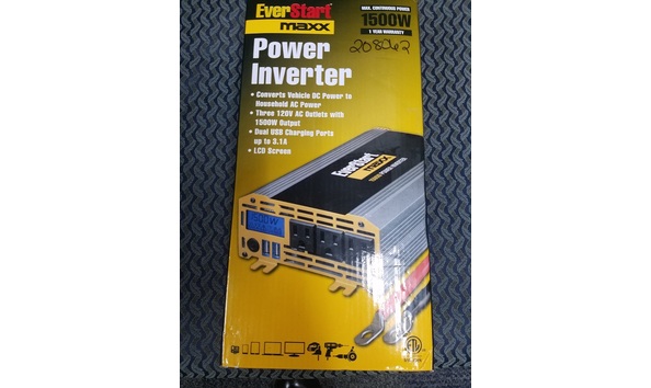Big image 2021 auction 12 everstart power inverter