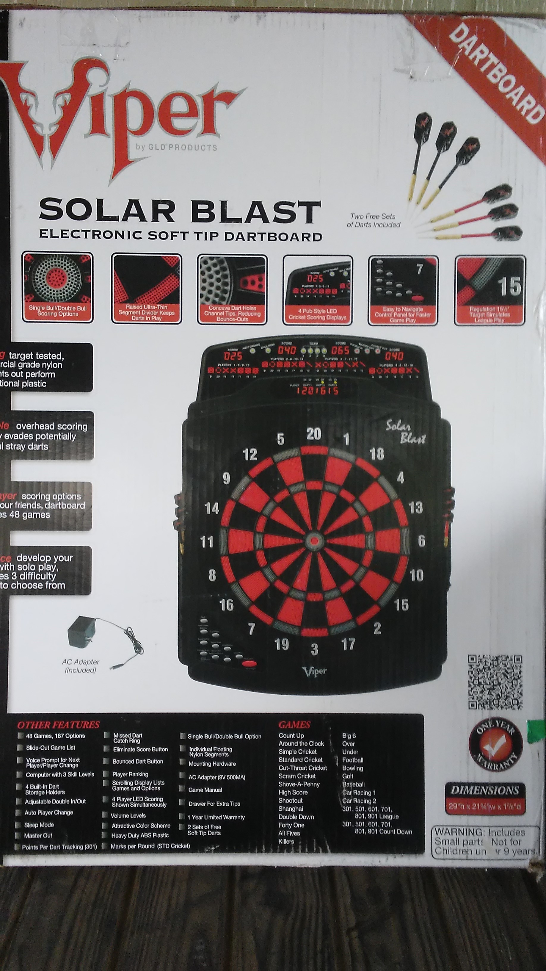 viper dart board manual