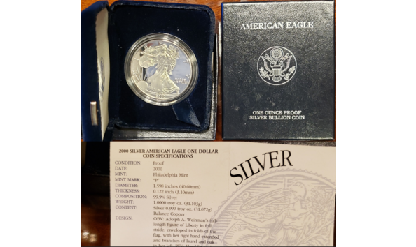 Big image american eagle coin