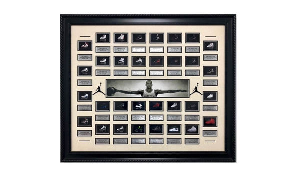 Big image michael jordan air jordan sneaker collage