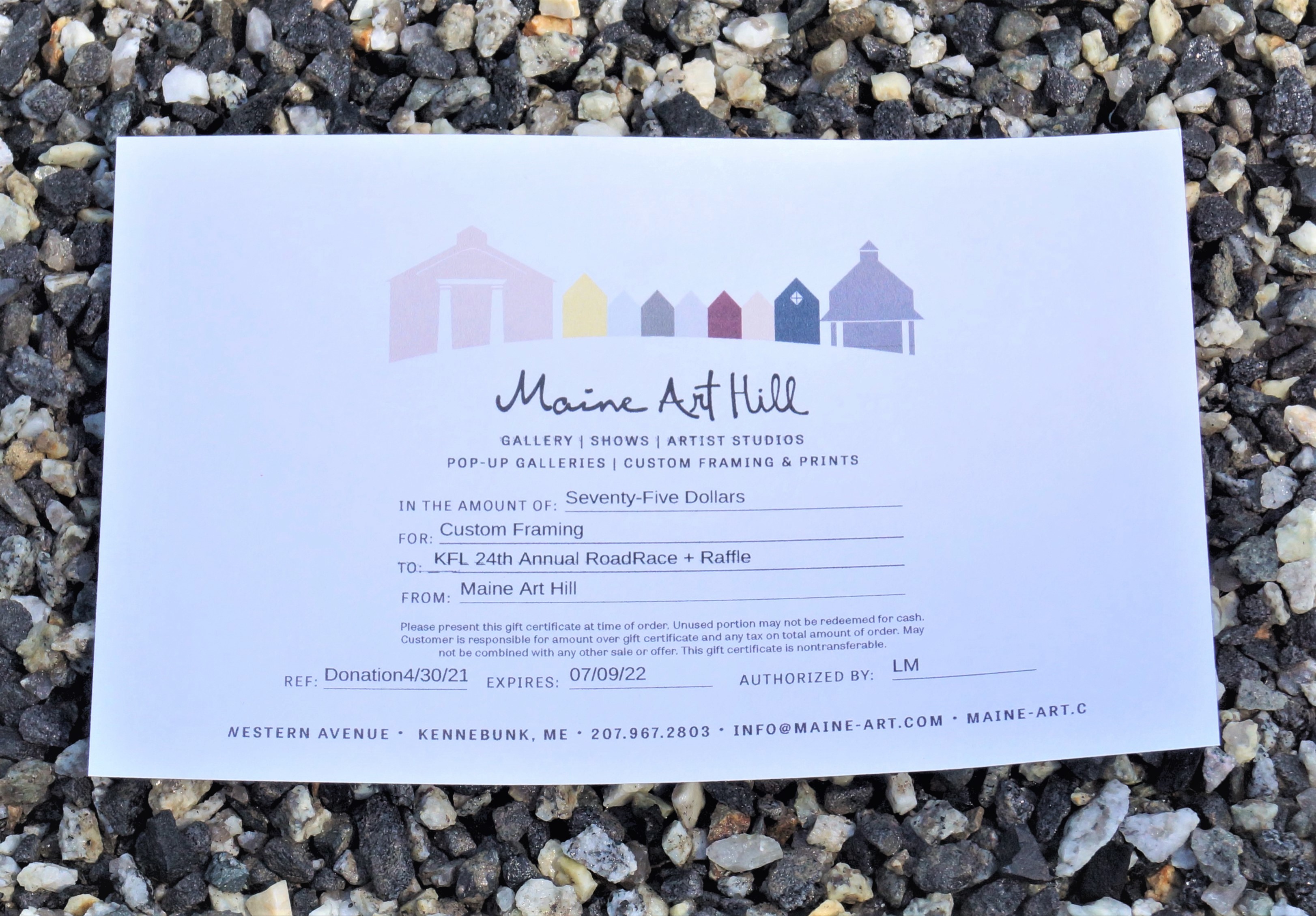 Custom Framing from Maine Art Hill