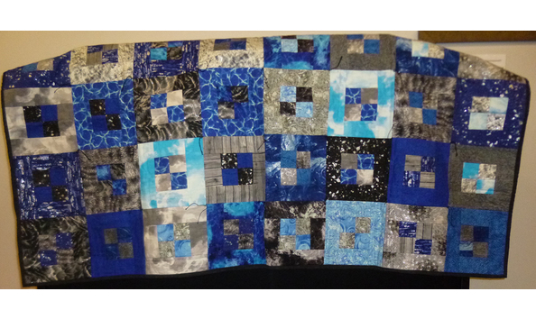 Big image 202107decor012   blue and gray quilt