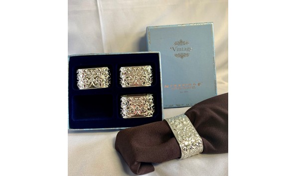 Big image newbridge silver napkin rings