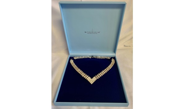 Big image newbridge silver rhinestone necklace