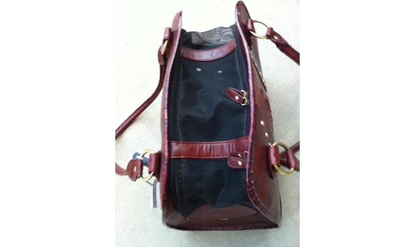 Big image faux croc carry bag 3