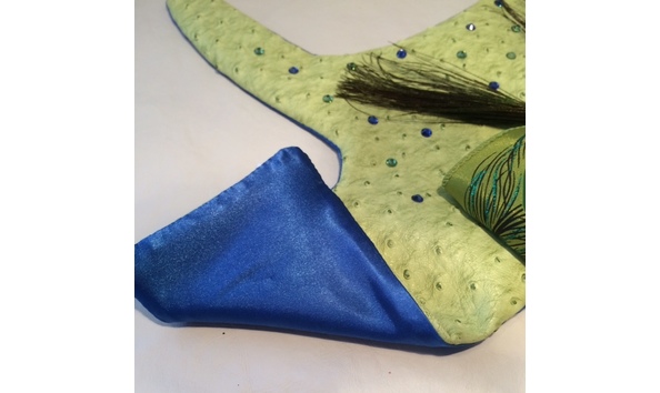 Big image ostrich harness lining view