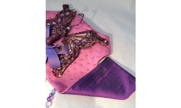 Big image butterfly kisses harness lining view