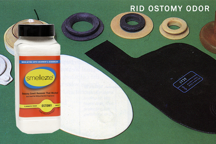 SMELLEZE Ostomy Bag Smell Removal Deodorizer 2 lb. Granules Stop