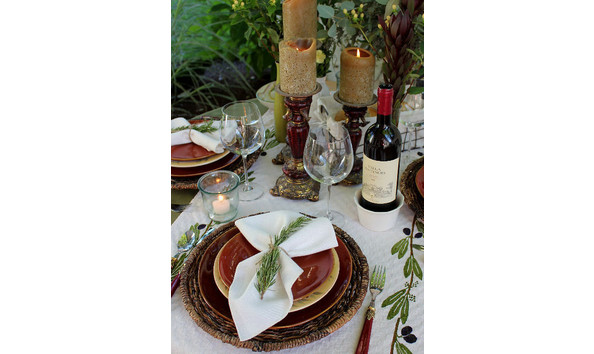 Big image gourmet dinner