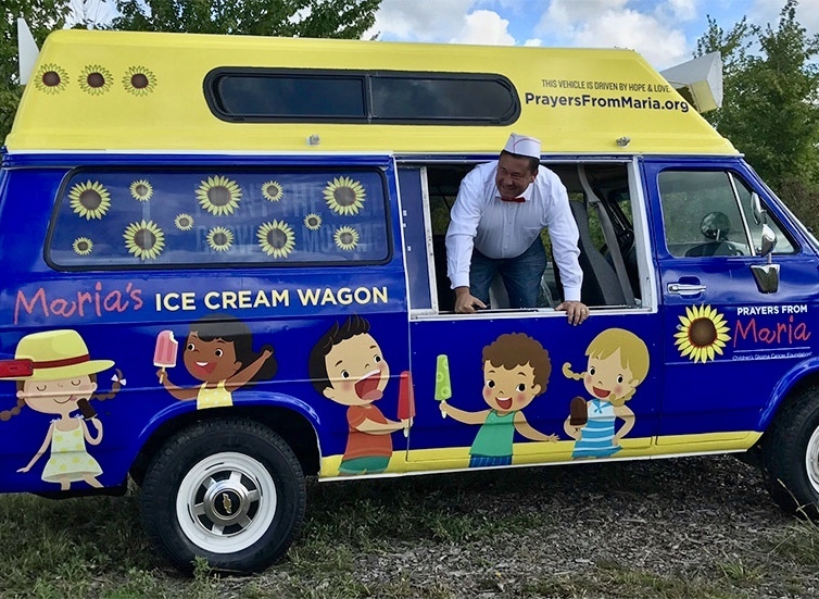 Maria's Ice Cream Wagon Celebration!