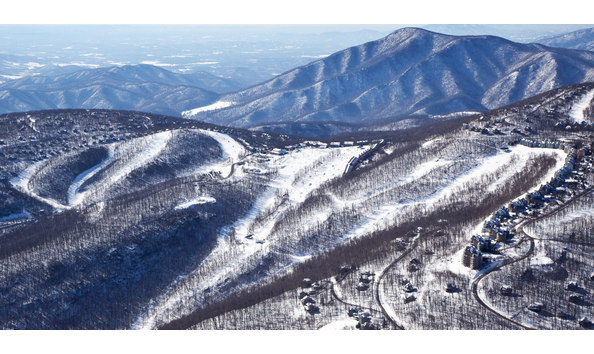 Big image wintergreen winter aerial best ski