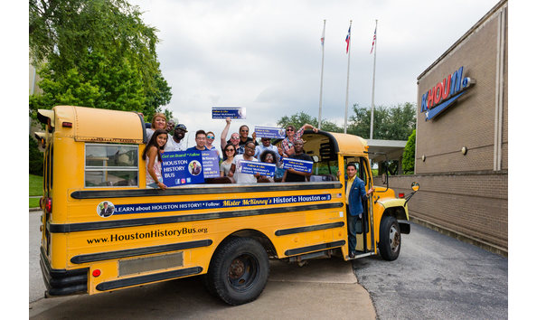 Big image 003 houston history bus launch on khou tv