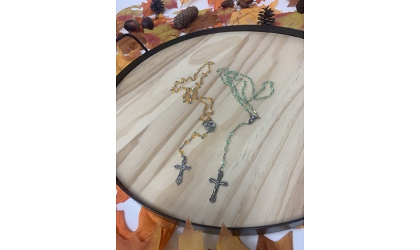 Big image ladies rosary set