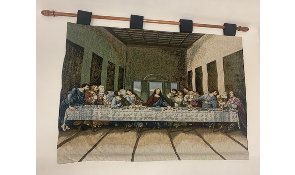 Big image last supper mural