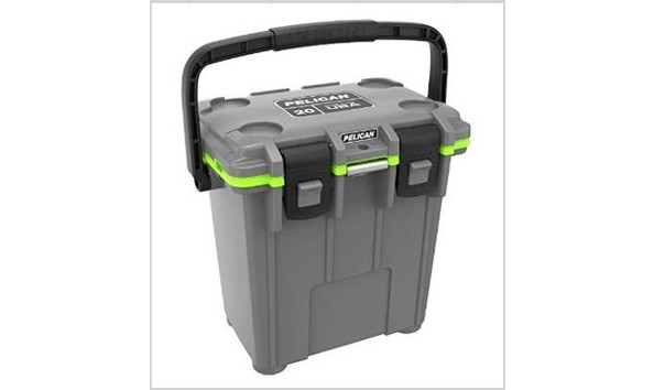 Big image f 24 25 12839342 fkebvvzz 20.1 pelican elite graygreen 20 quart cooler