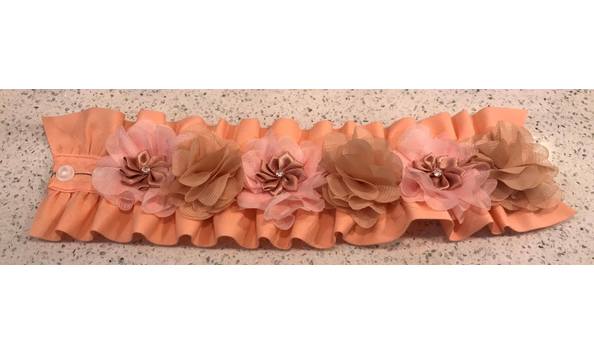 Big image flower collar peach 3