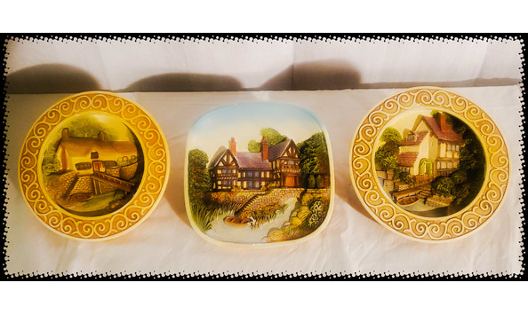 Big image england decor plates