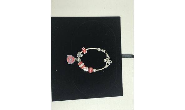 Big image ohio state charm bracelt