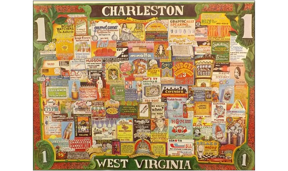 Big image vintage poster circa 1980