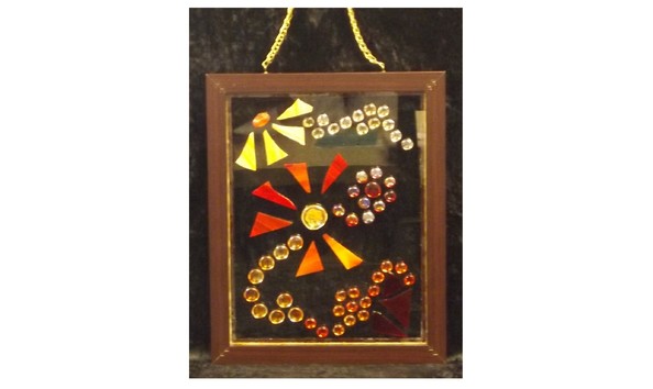 Big image silent auction items  mosaic art