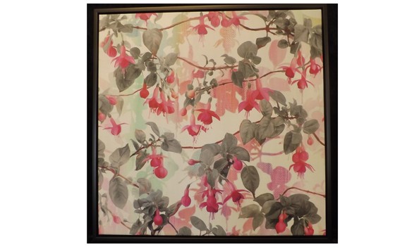 Big image silent auction items  micklyn feuvre floral print