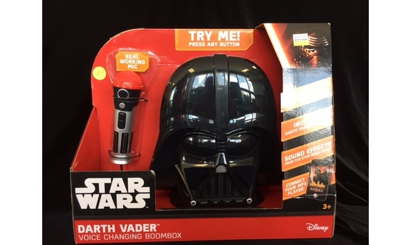 Big image star wars darth vader voice changing boombox