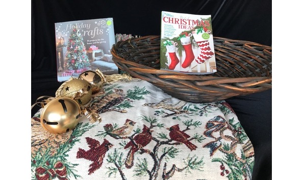 Big image christmas blanket   books