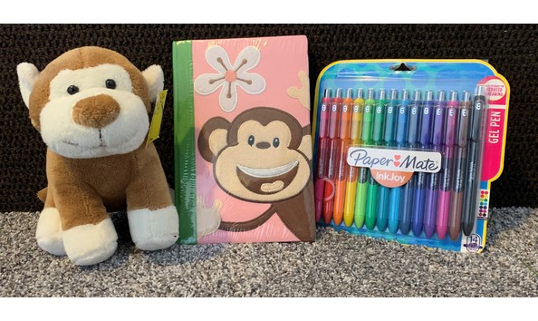Big image monkey journal pens