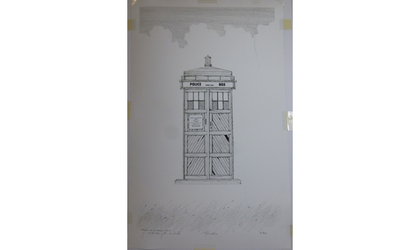 Big image 202102art003   doctor who tardis illustration