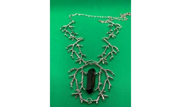 Big image 202110jwy037 necklace branches and black crystal 2