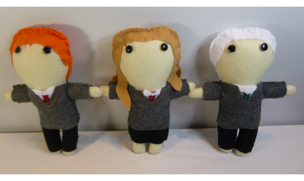 Big image 202107plush005   3 harry potter characters