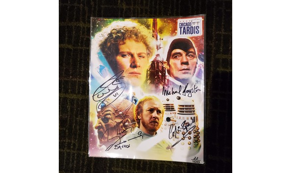 Big image 202201photo001 doctor who signed sheet chicago tardis collin baker et al