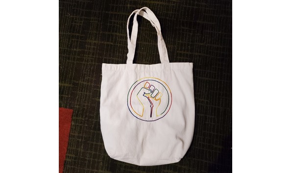 Big image 202201bag002 queer pride embroidered canvas tote bag 1  1 