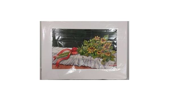 Big image orginal art sunflower