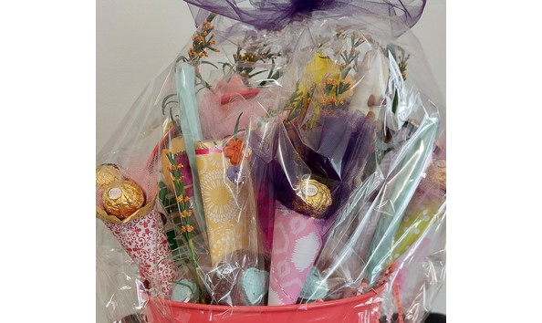 Big image chocolate basket for auction