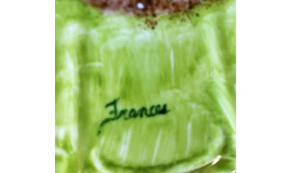 Big image plate teddybear signature