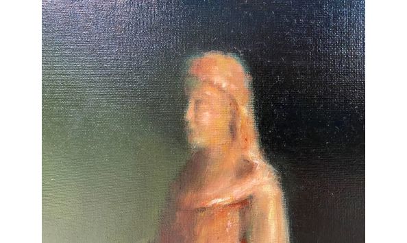 Big image art saint statue detail 3