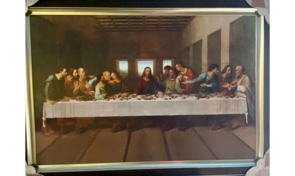 Big image wall art last supper