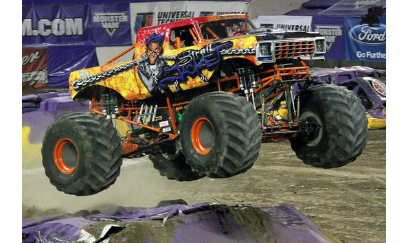 Monster Jam Front Monster Jam Suite and Trucks Galore!