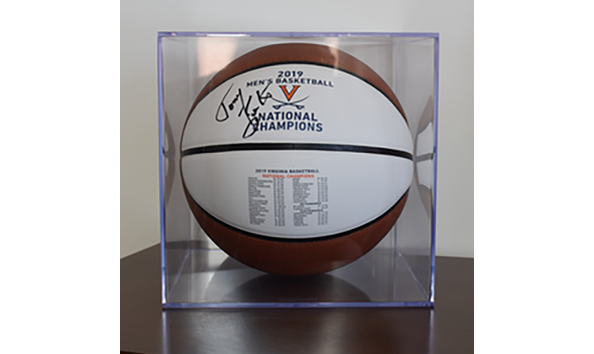 Big image bb   signed basketball in display case  2a