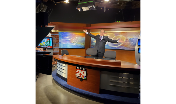 Big image steve hamming it up at nbc29 700