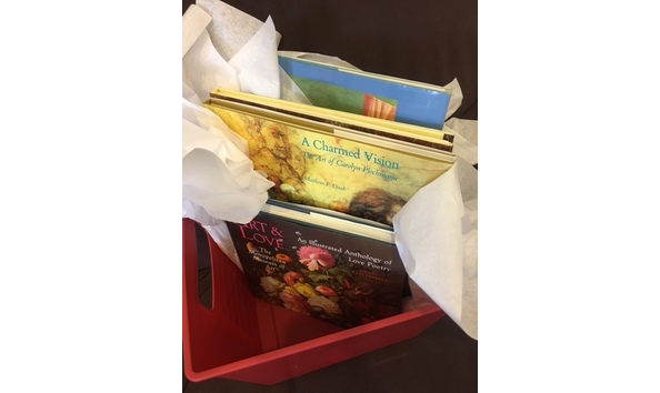 Big image books of art gift box