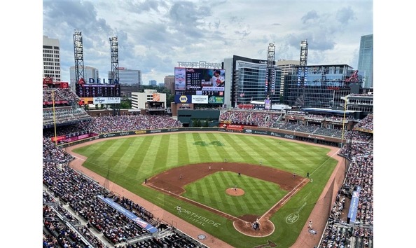 Big image overview of truist park and the battery