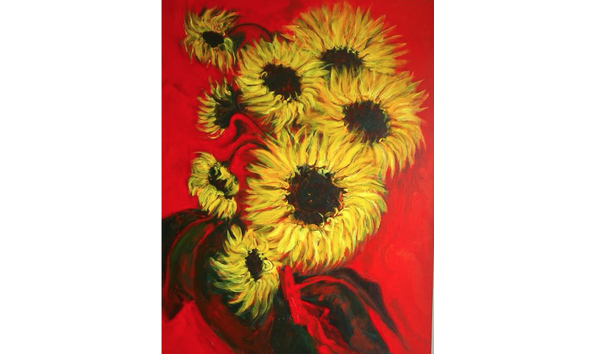 Big image 11x15sunflowers 1