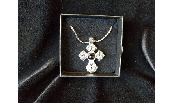 Big image cross necklace